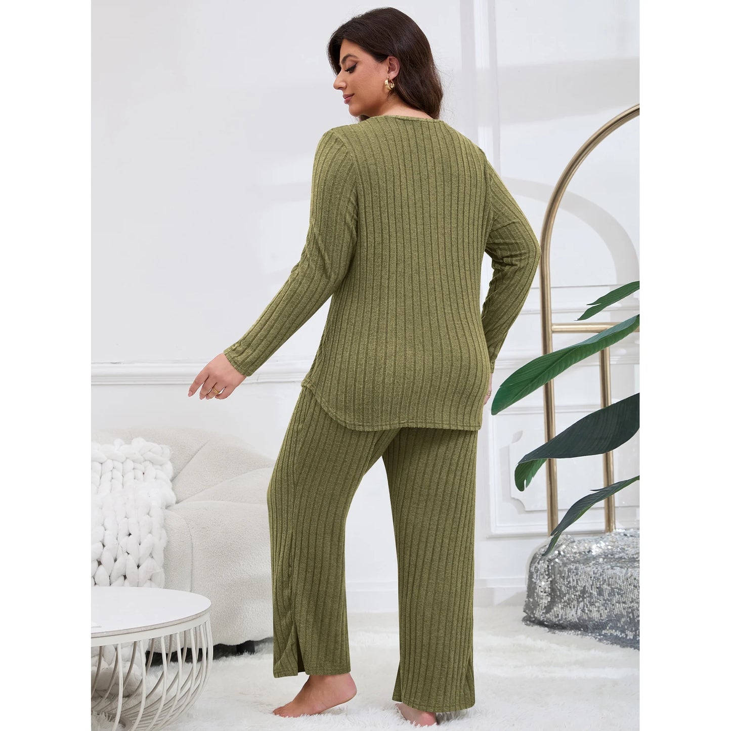 ValueVibe Sweater Pajama Set for Women 1513