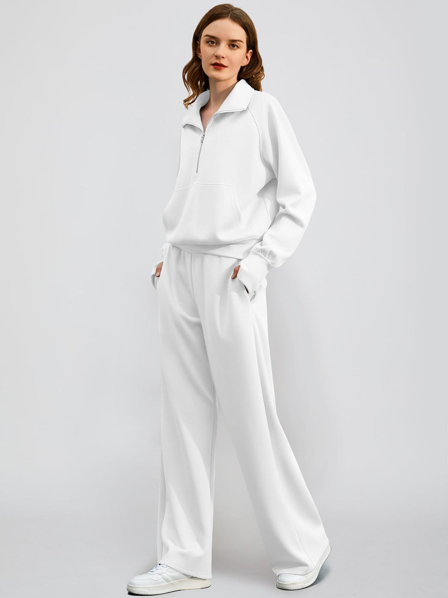 JYLFC Womens 2 Piece Outfits Set Lounge Hoodie 1542