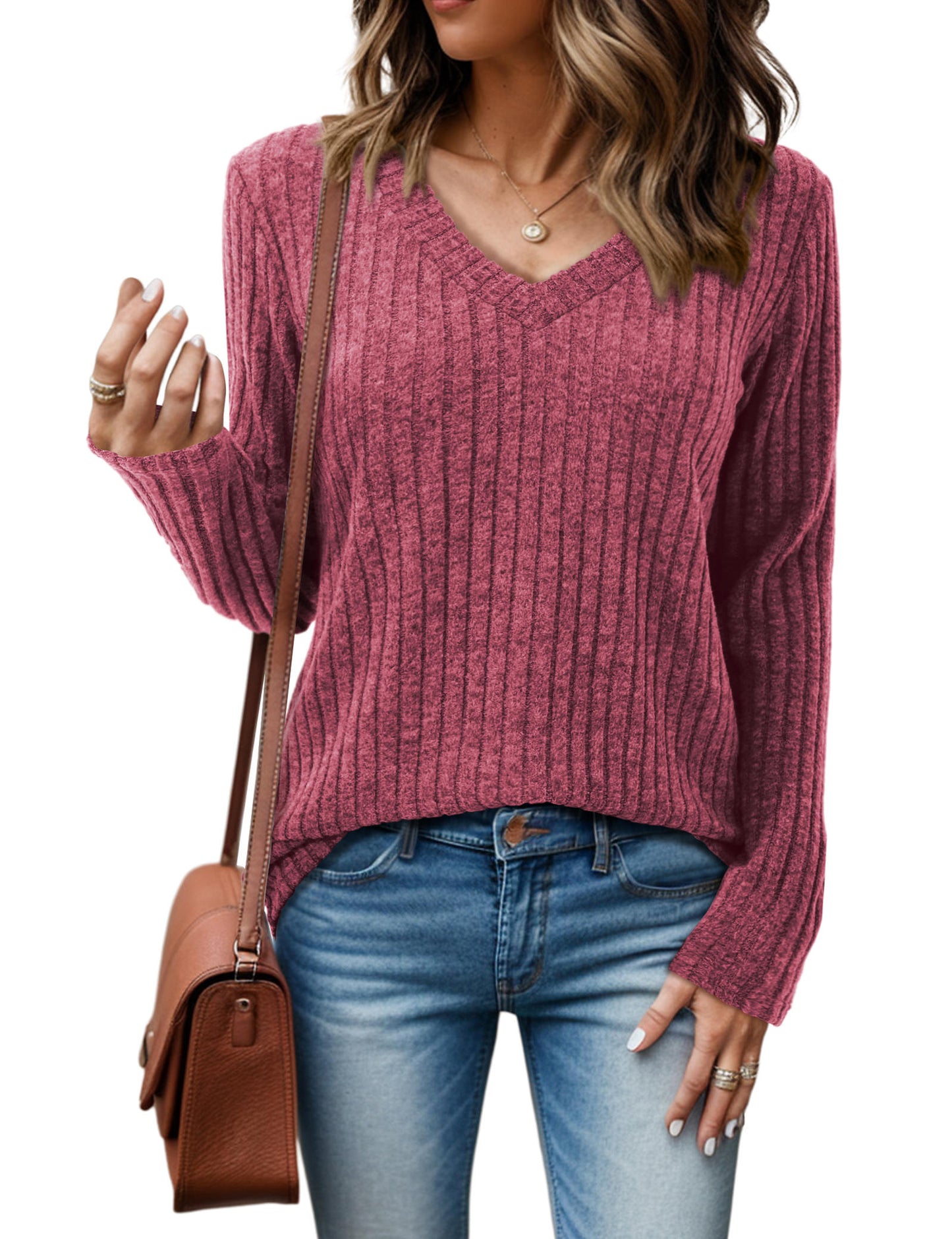 JYLFC Womens Cotton Sweater 697