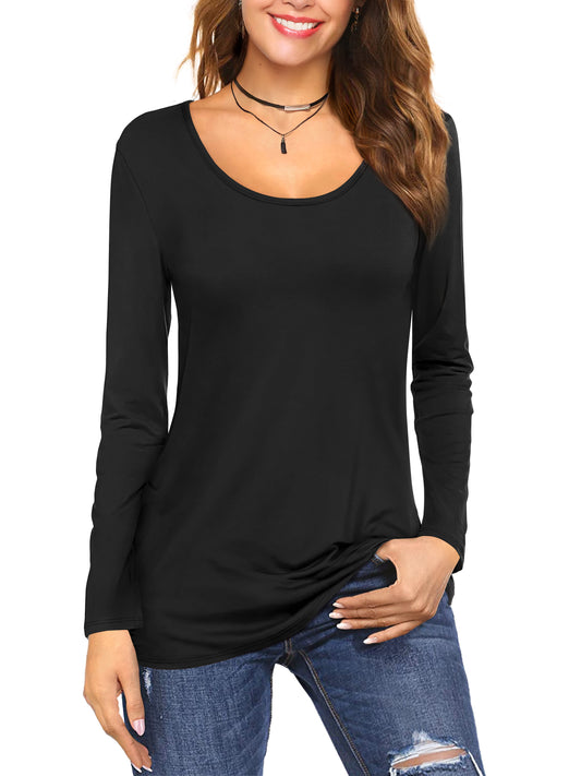 JYLFC Womens Round Neck T-shirts 4320UP