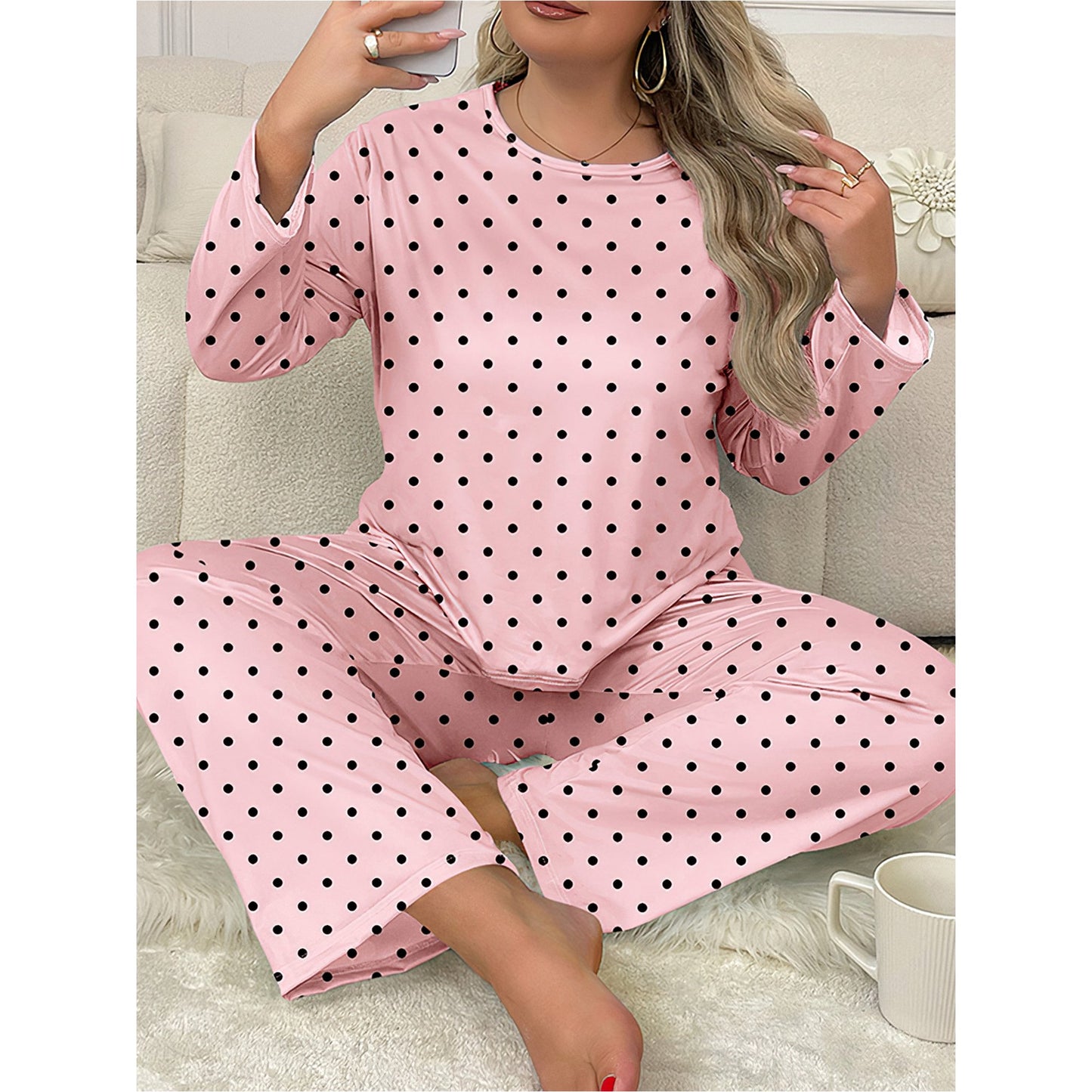 ValueVibe Women Print Pajama Sets 1523